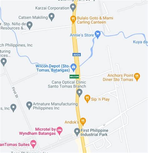 nbi sto tomas|Google Maps.